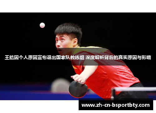 王皓因个人原因宣布退出国家队教练组 深度解析背后的真实原因与影响